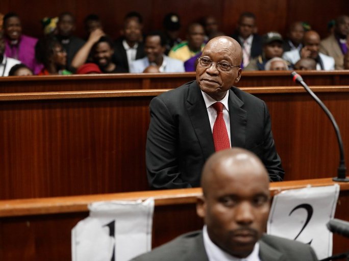 Zuma in Court Durban