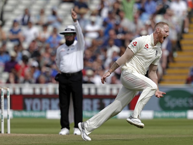 Aleem Dar Ben Stokes - AFP