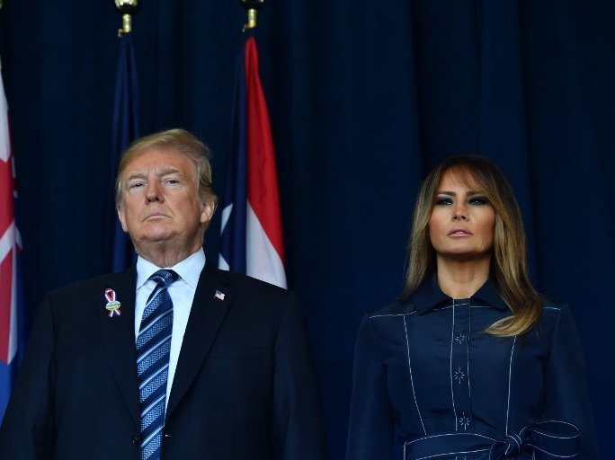Donald and Melania Trump