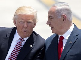 NetanyahuTrump_AFP