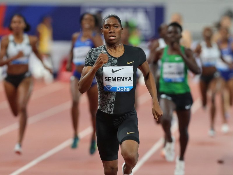 Caster Semenya at Doha