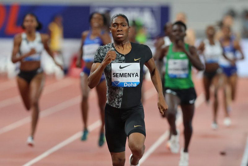 Caster Semenya at Doha