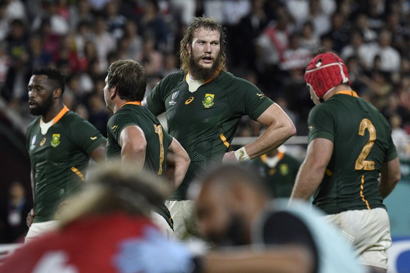 RG Snyman Springboks - AFP