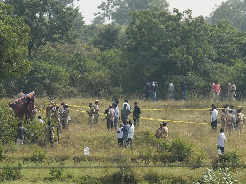 Indian police on December 6 shot dead four detained gang-rape and murder suspects as they were re-enacting their alleged crime, prompting outrage but also wild celebrations.