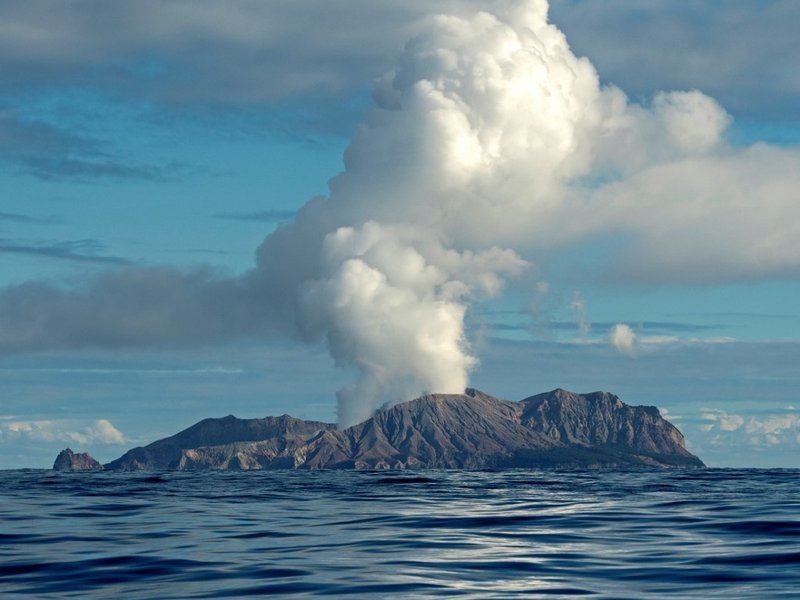 About 100 tourists were "on or around" New Zealand's White Island volcano when it erupted on December 9, 2019, and an unknown number are unaccounted for, the country's prime minister said.