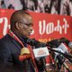 Chairman of the Tigray People's Liberation Front (TPLF) Debretsion Gebremichael delivers a speech during the TPLF First Emergency General Congress in Mekelle, Ethiopia, on January 4, 2020.