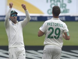 Dwain Pretorius Faf du Plessis - AFP