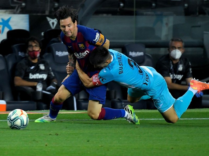Lionel Messi Barcelona - AFP