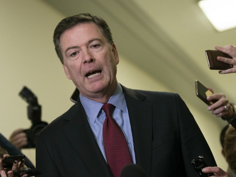 Former FBI director James Comey