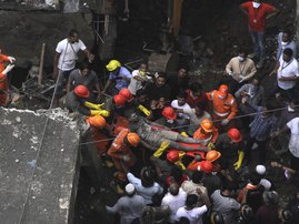 India building collapse