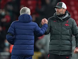 Jurgen Klopp and Jose Mourinho - AFP