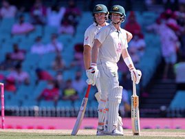 Marnus Labuschagne Steve Smith Australia - AFP