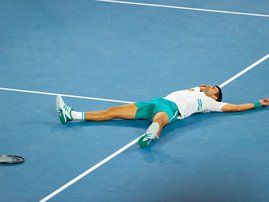 Novak Djokovic Australian Open 2 - AFP