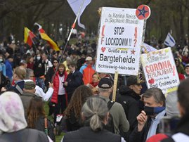 Germany police protest