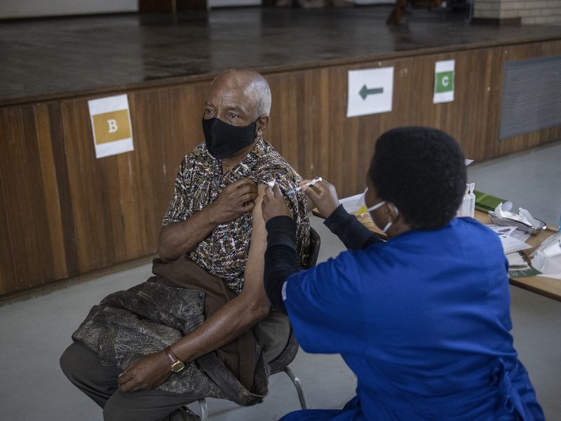 South Africa Covid19 Vaccine - AFP