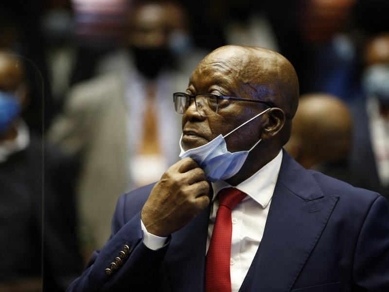 Jacob Zuma Court 26 May '21 - AFP