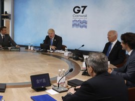 G7 leaders at 2021 Summit