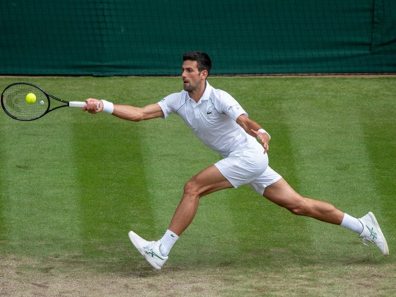 Novak Djokovic Wimbledon 2021 - AFP