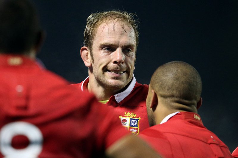 Alun Wyn Jones Lions - AFP