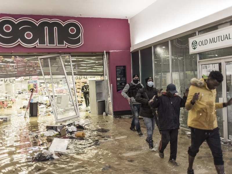Game shopping store from the KZN Looting and unrest.