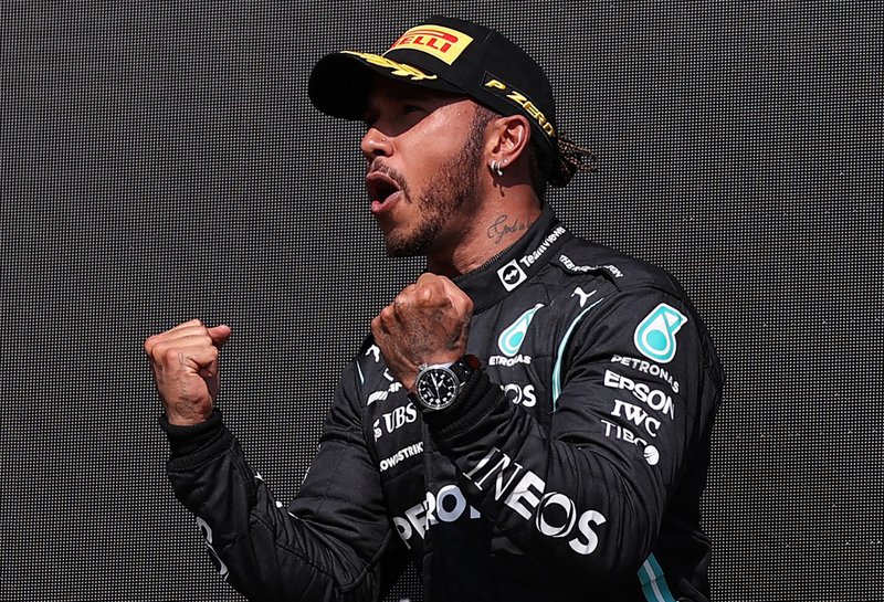 Lewis Hamilton British Grand Prix '21 - AFP