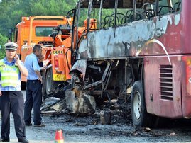 China bus accident