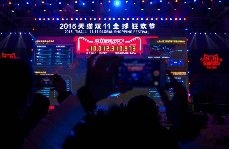 China splurges on world's biggest online shopping spree