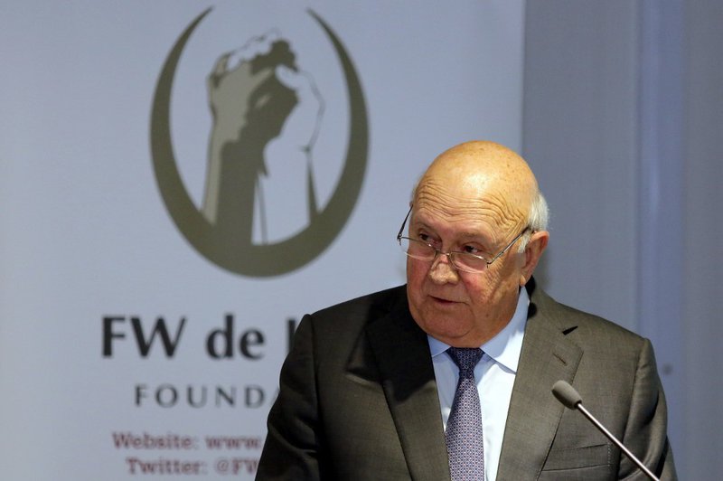 FW DE KLERK AT PROFIEL