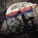 The wrecked cockipt of the Malaysia Airlines flight MH17