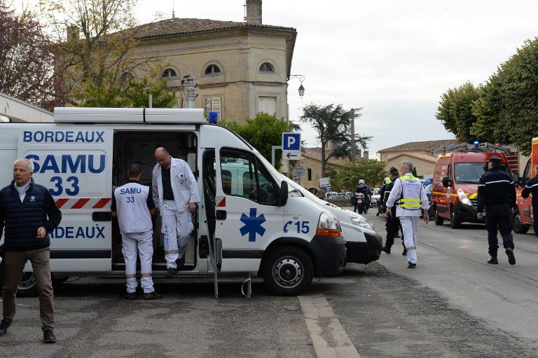 Gironde France bus crash