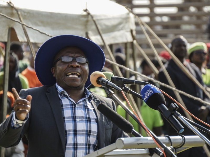 Jacob Ngarivhume Zimbabwe - AFP