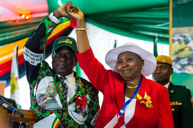 Oppah Muchinguri Zimbabwe - AFP