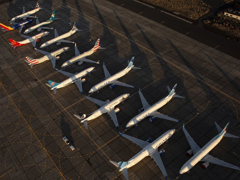 Boeing 737 MAX airplanes