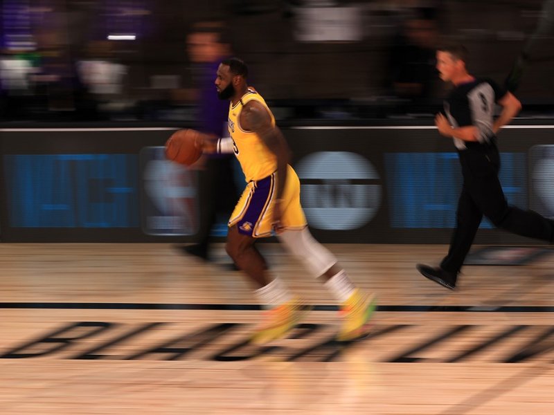 LeBron James LA Lakers - AFP
