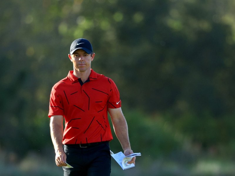 Rory McIlroy Tiger Tribute - AFP
