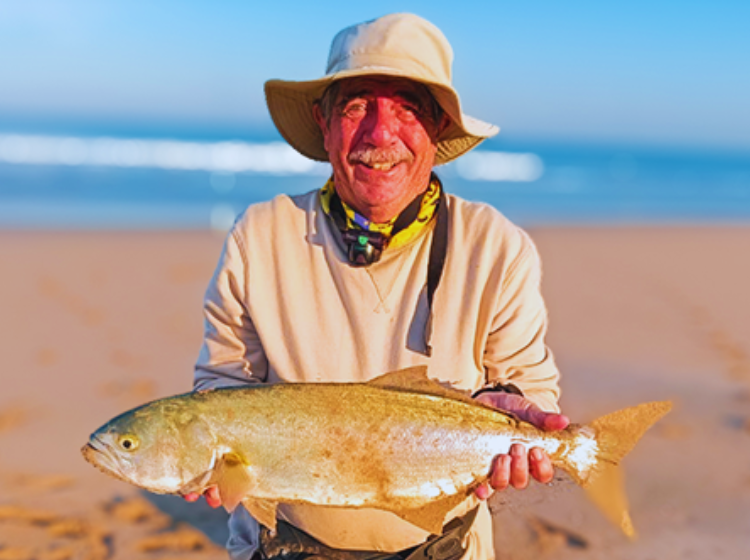 Albert Basson with a Shad over 60cm