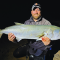 Divan Bosman with a massive Shad caught down south while fishing for stumpies