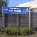 Clairwood high school sign
