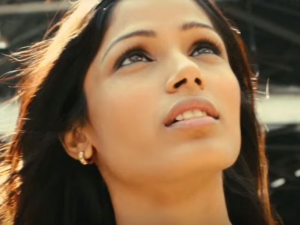 Scene from Slumdog Millionaire