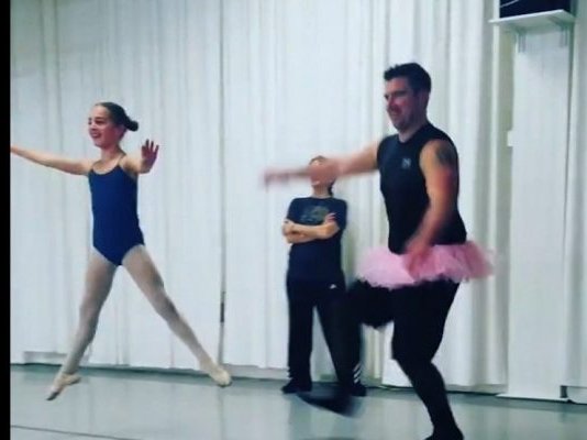 These ballet dads will definitely make your day