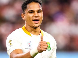 Springbok scrumhalf Herschel Jantjies