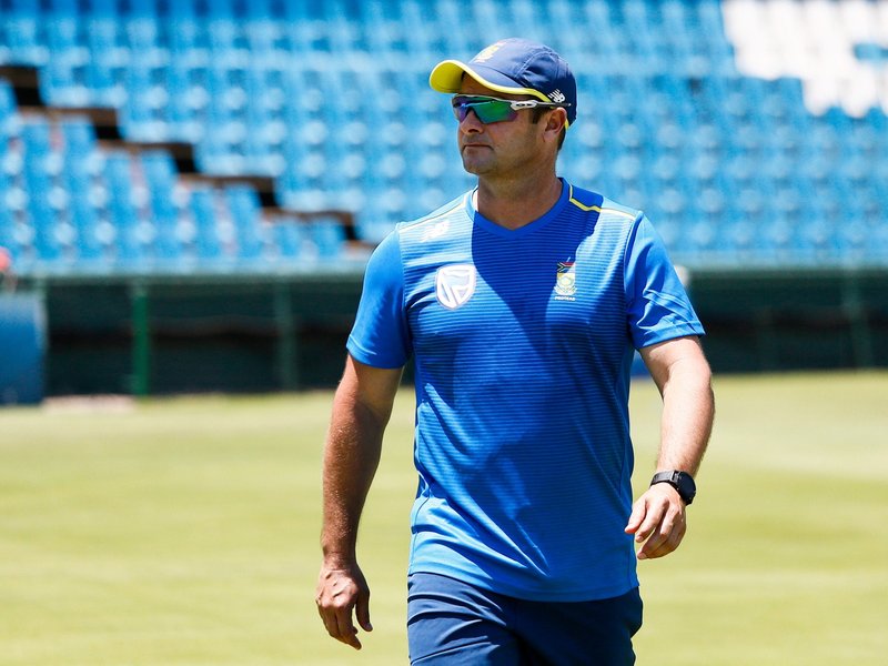 Proteas coach Mark Boucher
