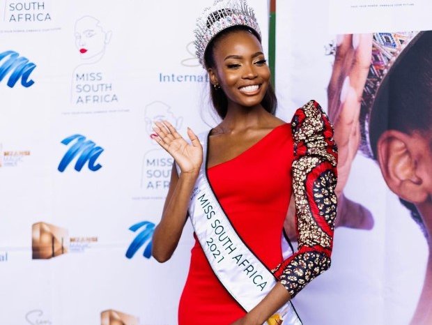 Miss South Africa 2021 Lalela Mswane