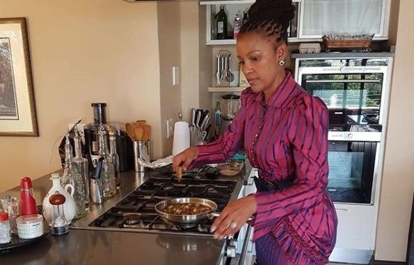 Gerry Rantseli cooking