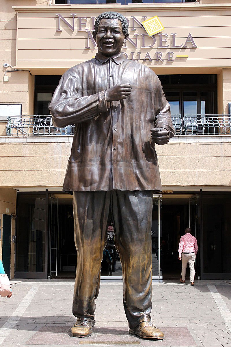 Life Size Statue of Nelson Mandela