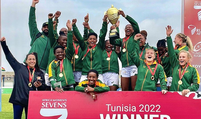 Springbok Sevens Women Tunisia 30 April 2022