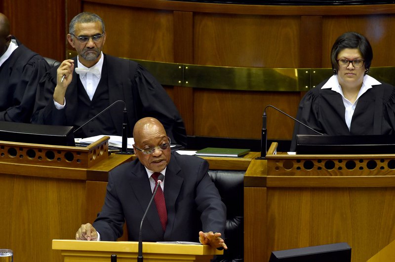 President Jacob Zuma in Parliament_gcis