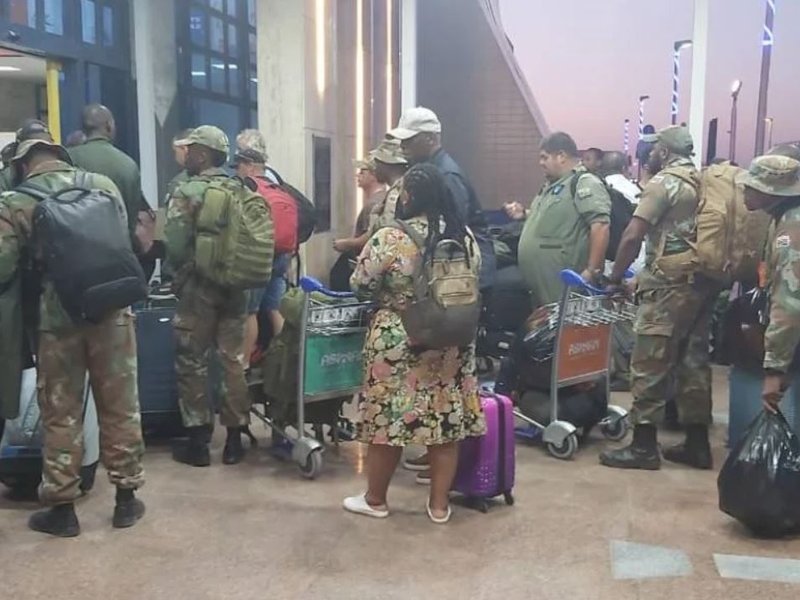 Some South Africans have been evacuated from Sudan amid fighting between rival military factions.