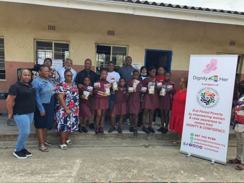 Humanity South Africa is tackling period poverty through its Dignity 4 Her campaign