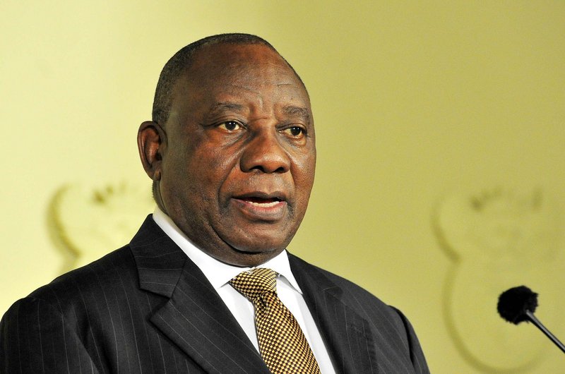 Cyril Ramaphosa opening House of Traditional Leaders